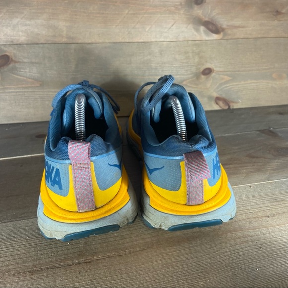 Hoka one challenger ATR 6 womens size 9.5 B shoes blue trail hiking sneakers - Picture 6 of 9